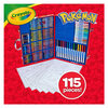 Crayola - Malette inspiration artisitque Pok&eacute;mon, 115 mcx - 2