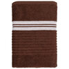DELUXE Collection - Striped trim cotton bath towel - 2