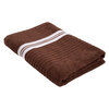 DELUXE Collection - Striped trim cotton bath towel - 3