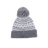 Fleece-lined knitted tuque - Fair isle - 2