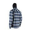 Jackfield - Quilted flannel shirt with with hood and rustproof snaps - Plus Size - 2
