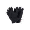Polar fleece gloves, 2-6 yrs, Black