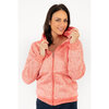 Sherpa lined full-zip hoodie - Heathered orange - 3