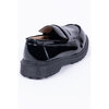 Patent chunky loafers - 4