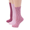 Super soft rib knit lounge socks - 3 pairs - 2