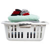 Hip-hugger laundry basket with handle - 44L - 2