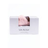 Via Rosa - Boxed faux fur slide slippers - Pink