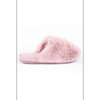 Via Rosa - Boxed faux fur slide slippers - Pink - 2
