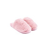 Via Rosa - Boxed faux fur slide slippers - Pink - 3