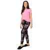 Suko - Rêves - Velour stretch knit jogger PJ pants - Black plaid