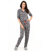 Charmour - Button-up PJ gift set with notch collar - Penguin fashion