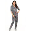 Charmour - Button-up PJ gift set with notch collar - Mode pingouin