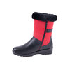 Faux fur lined snow boots with ice grips - 3