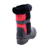 Faux fur lined snow boots with ice grips - 4