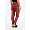 Charmour - Long cuffed jogger PJ pants - Holiday plaid - 3