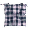Wellington - Set of 2 tartan chair cushions, 17"x17" - 3