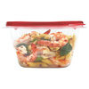 Rubbermaid - Take Alongs - Deep squares food storage containers and lids, pk. of 2 - 5.2 cups - 2