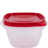 Rubbermaid - Take Alongs - Deep squares food storage containers and lids, pk. of 2 - 5.2 cups - 3