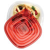 Rubbermaid - Take Alongs - Contenants pour aliments carrés extra-profonds avec couvercles, paq. de 2 - 1,6L - 3