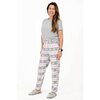 Charmour - Pantalon de pyjama jogger en micrpolaire - Tricoté à l'ancienne