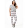 Charmour - Pantalon de pyjama jogger en micrpolaire - Tricoté à l'ancienne - 2