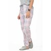 Charmour - Pantalon de pyjama jogger en micrpolaire - Écossais rose - 2