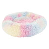 Round plush donut pet bed, 20" - 2