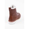 Faux fur lined combat boots - 4