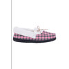 Totally Pink - Boxed memory foam moccassin slippers - Pink tartan - 2