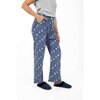 Charmour - Pantalon de pyjama jambe droite en velours - Coeurs en denim - 3
