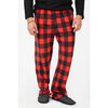 Pantalon pyjama jogging pour hommes imprimé en micropolaire pressé - 2