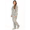 Charmour - Plush flannel PJ set - Brushed Heart