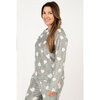 Charmour - Plush flannel PJ set - Brushed Heart - 2