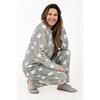 Charmour - Plush flannel PJ set - Brushed Heart - 3