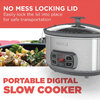 Black & Decker - Programmable slow cooker with digital timer, 6.62L - 6