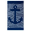 Double Jacquard Beach Towel - Sailor's stripes