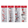 Danson - Christmas window clings with glitter, 23.5"x8.25"