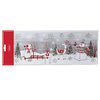 Danson - Christmas window clings with glitter, 23.5"x8.25" - 2
