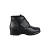 Velcro winter boot with retractable cleats