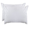 Pillow protectors, vinyl zippered, standard, pk. of 2 - 2