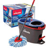Vileda EasyWring RinseClean - Syst&egrave;me de vadrouille et d'essoreuse rotative &agrave; 2 r&eacute;servoirs