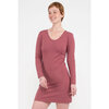 Long-sleeve crew neck sleepshirt - 2