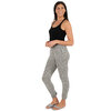 Soft-brushed jersey lounge jogger - Heathered - 2