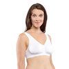 Carole Martin - Cotton Comfort bra, white, 38