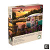 KI Puzzles - Camping - Bob Giordano - Lakeside Reflection, 550 pcs