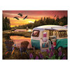 KI Puzzles - Camping - Bob Giordano - Lakeside Reflection, 550 pcs - 2