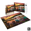 KI Puzzles - Camping - Bob Giordano - Lakeside Reflection, 550 pcs - 3