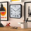 Horloge murale avec chiffres 3D - 3