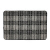 CHALET Collection - Entrance carpet, 3'x4', black