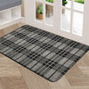 CHALET Collection - Entrance carpet, 3'x4', black - 2